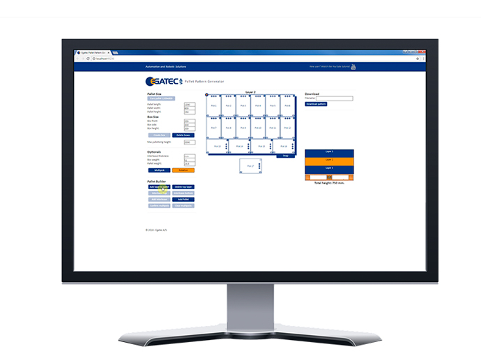 Pallemønster generator software