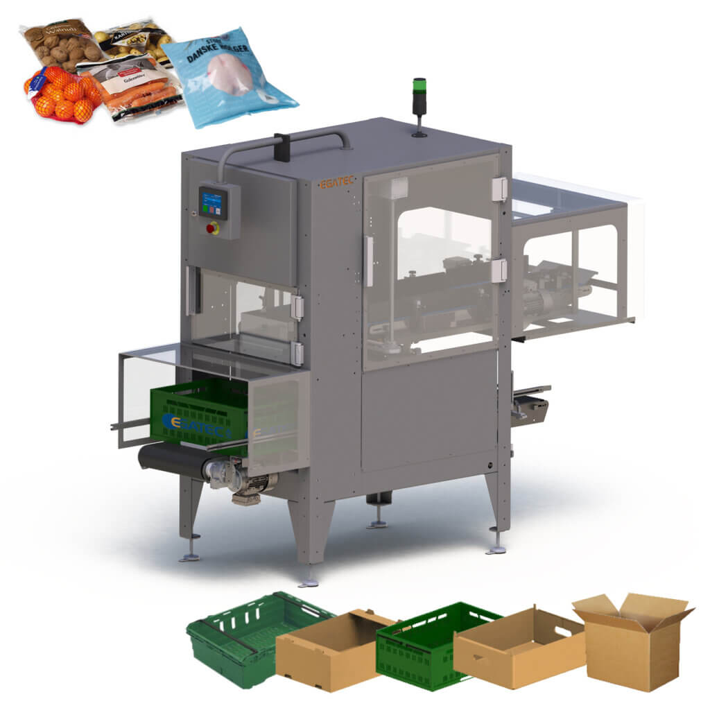 Case packer BD606 Packaging machine for food fruit and vegetable